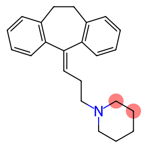 10,11-Dihydro-5-(3-piperidinopropylidene)-5H-dibenzo[a,d]cycloheptene