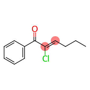 2-Hexen-1-one, 2-chloro-1-phenyl-, (Z)- (9CI)