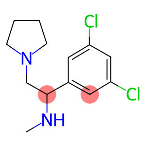 [1-(3,5-DICHLORO-PHENYL)-2-PYRROLIDIN-1-YL-ETHYL]-METHYL-AMINE