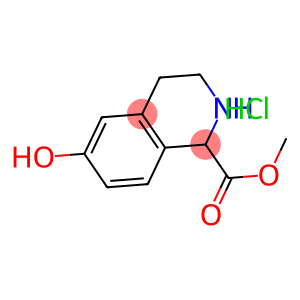 1,2,3,4-Tetrahydro-6-hydroxy-1-isoquinolinecarboxylic acid methyl ester hydrochloride