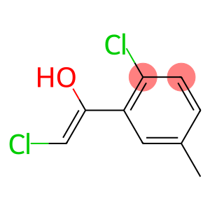2-chloro-1-(2-chloro-5-methylphenyl)ethenol