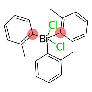dichloro[tris(2-methylphenyl)]-lambda~5~-bismuthane