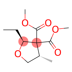 3,3(2H)-Furandicarboxylicacid,2-ethyldihydro-4-methyl-,dimethylester,(2R,4R)-rel-(9CI)
