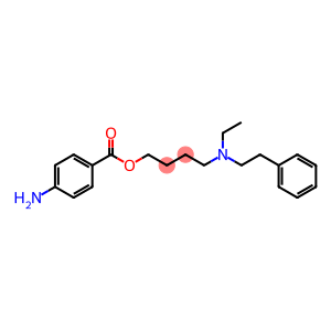 4-Aminobenzoic acid 4-(ethylphenethylamino)butyl ester