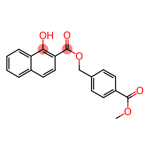 4-(methoxycarbonyl)benzyl 1-hydroxy-2-naphthoate
