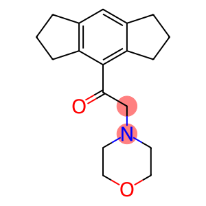 1-[(1,2,3,5,6,7-Hexahydro-s-indacen)-4-yl]-2-(4-morpholinyl)ethanone