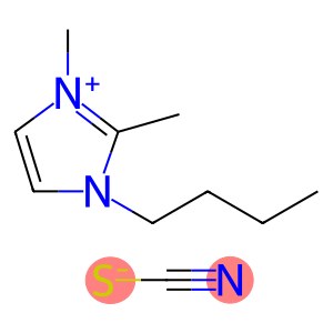 1H-Imidazolium, 1-butyl-2,3-dimethyl-, thiocyanate