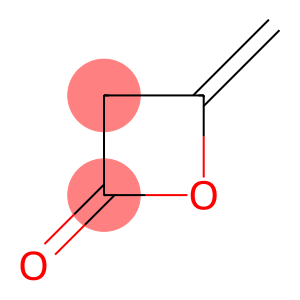 3-Butenoic acid, 3-hydroxy-, beta-lactone