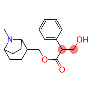 3-Hydroxy-2-phenylpropionic acid (8-methyl-8-azabicyclo[3.2.1]octan-2-yl)methyl ester