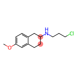 1,2,3,4-Tetrahydro-N-(3-chloropropyl)-6-methoxy-2-naphthalenamine
