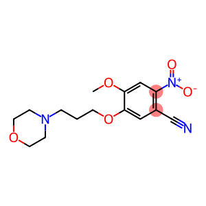 5-(3-吗啡啉丙氧基)-4-甲氧基-2-硝基苯氰