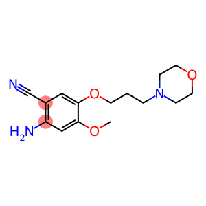 Benzonitrile, 2-amino-4-methoxy-5-[3-(4-morpholinyl)propoxy]-