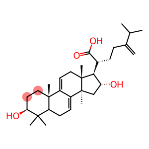 3β,16α-Dihydroxy-24-methylene-5α-lanosta-7,9(11)-dien-21-oic acid