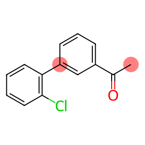 1-(2'-Chlorobiphenyl-3-yl)ethan-1-one, 3-(2-Chlorophenyl)acetophenone