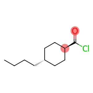 Cyclohexanecarbonyl chloride, 4-butyl-, trans-
