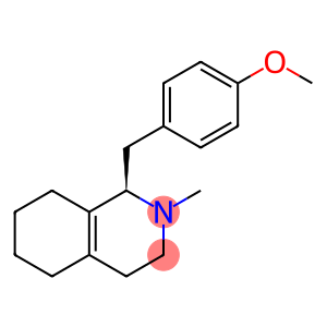 (R)-1,2,3,4,5,6,7,8-octahydro-1-[(4-methoxyphenyl)methyl]-2-methylisoquinoline