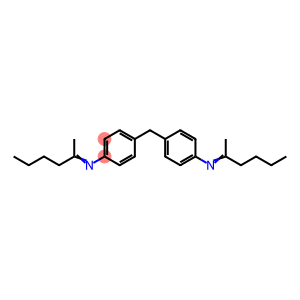 4,4'-methylenebis[N-(1-methylpentylidene)aniline]