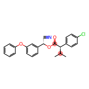 Benzeneacetic acid, 4-chloro-α-(1-methylethyl)-, (R)-cyano(3-phenoxyphenyl)methyl ester, (αR)-