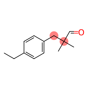 a,a-dimethyl-p-ethylphenyl-propanal