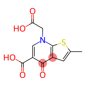 7-(CARBOXYMETHYL)-2-METHYL-4-OXO-4,7-DIHYDROTHIENO[2,3-B]PYRIDINE-5-CARBOXYLIC ACID