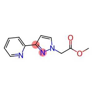 1H-Pyrazole-1-acetic acid, 3-(2-pyridinyl)-, methyl ester