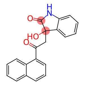3-hydroxy-3-[2-(naphthalen-1-yl)-2-oxoethyl]-1,3-dihydro-2H-indol-2-one