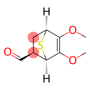 7-Thiabicyclo[2.2.1]hept-5-ene-2-carboxaldehyde, 5,6-dimethoxy-, (1R,2R,4S)-rel-