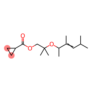 2-(3,5-dimethylhex-3-en-2-yloxy)-2-methylpropyl cyclopropanecarboxylate