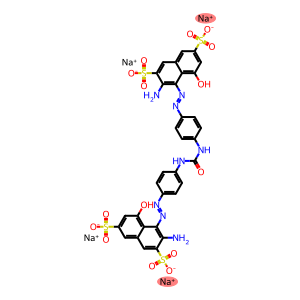 tetrasodium 4,4'-[carbonylbis(imino-4,1-phenyleneazo)]bis[3-amino-5-hydroxynaphthalene-2,7-disulphonate]