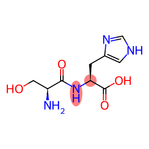 (2S)-2-[[(2S)-2-amino-3-hydroxypropanoyl]amino]-3-(1H-imidazol-5-yl)propanoicacid