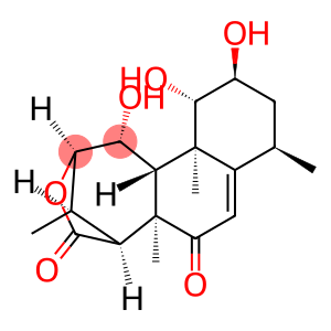 2,5-Methanonaphth[1,2-d]oxepin-4,6-dione, 1,2,5,5a,8,9,10,11,11a,11b-decahydro-1,10,11-trihydroxy-5a,8,11a,12-tetramethyl-, (1R,2R,5S,5aR,8R,10S,11S,11aR,11bR,12R)-