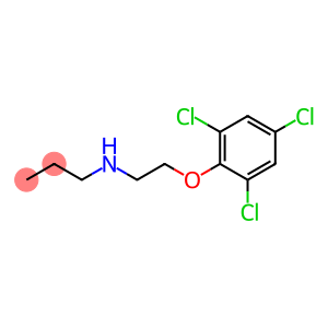 N-(2,4,6-TRICHLORO PHENOXY)ETHYL N-PROPYL AMINE