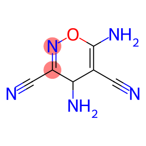 4H-1,2-Oxazine-3,5-dicarbonitrile,  4,6-diamino-