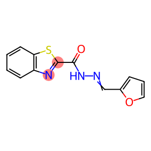 2-Benzothiazolecarboxylic acid, 2-(2-furanylmethylene)hydrazide