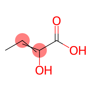 2-Hydroxybut-2-enoic acid