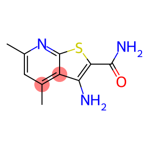 Thieno[2,3-b]pyridine-2-carboxamide, 3-amino-4,6-dimethyl-