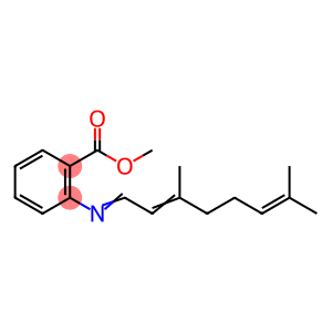 Benzoic acid, 2-[(3,7-dimethyl-2,6-octadienylidene)amino]-, methyl ester