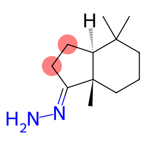 1H-Inden-1-one,octahydro-4,4,7a-trimethyl-,hydrazone,(1E,3aS,7aS)-(9CI)