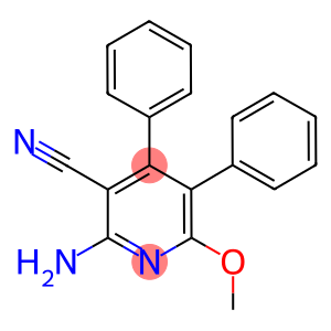 2-amino-6-methoxy-4,5-diphenylnicotinonitrile