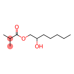 Propanoic acid, 2-methyl-, 2-hydroxyheptyl ester