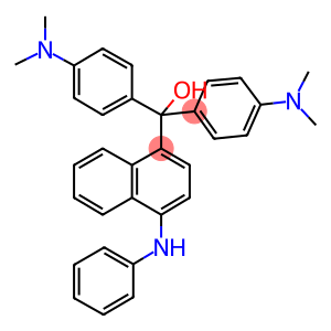 1-Naphthalenemethanol, alpha,alpha-bis(4-(dimethylamino)phenyl)-4-(phenylamino)-