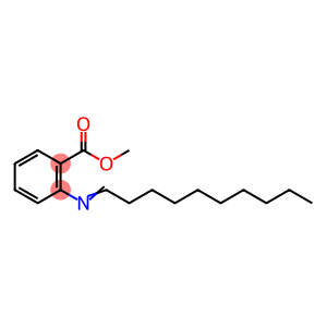 2-(decylideneamino)-benzoic acid methyl ester