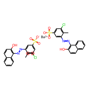 barium bis[2-chloro-6-[(2-hydroxy-1-naphthyl)azo]toluene-4-sulphonate]