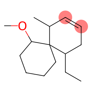 Spiro[5.5]undec-2-ene, 5-ethyl-7-methoxy-1-methyl- (9CI)