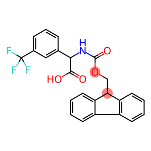 2-(((((9H-芴-9-基)甲氧基)羰基)氨基)-2-(3-(三氟甲基)苯基)乙酸