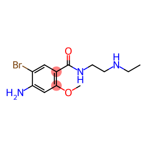 Benzamide, 4-amino-5-bromo-N-[2-(ethylamino)ethyl]-2-methoxy-