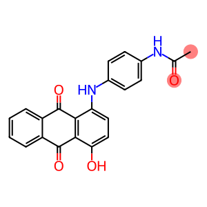 N-[4-[(4-Hydroxy-anthraquinon-1-yl)amino]phenyl]acetamide