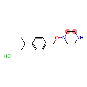 1-(4-ISOPROPYLPHENYL)-METHOXY PIPERAZINE HCL