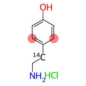 TYRAMINE-7-14C HYDROCHLORIDE