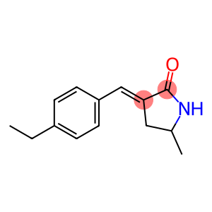 2-Pyrrolidinone, 3-[(4-ethylphenyl)methylene]-5-methyl-, (3E)-
